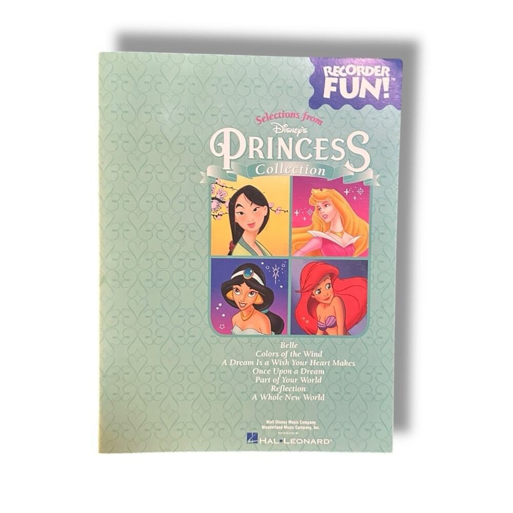 Vintage Hal Leonard Corporation Disney’s Princess Collection Songbook
